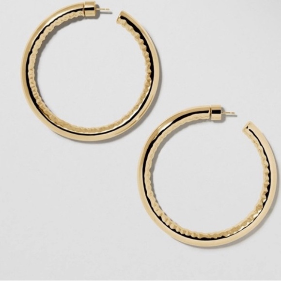Jennifer Fisher Jewelry - Jennifer Fisher 2” Jennifer Hoops Yellow Gold